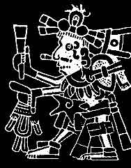 Quetzalcóatl, Venus vespertino, Códice Borgia.