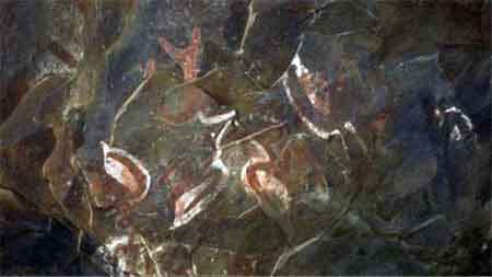 Motivos zoomorfos y antropomorfos en la cueva Ana Kai Tangata.