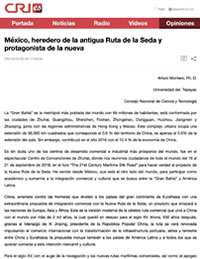 México heredero de la antigua Ruta de la Seda y protagonista de la nueva