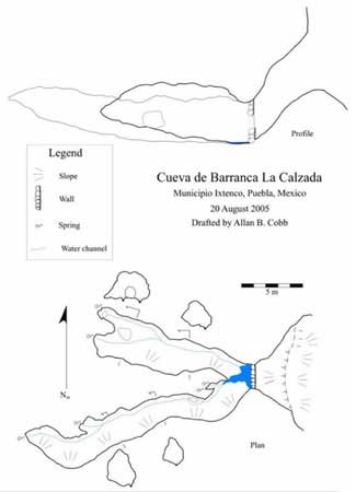 Cueva de La Calzada (James Brady y colaboradores, 2005).