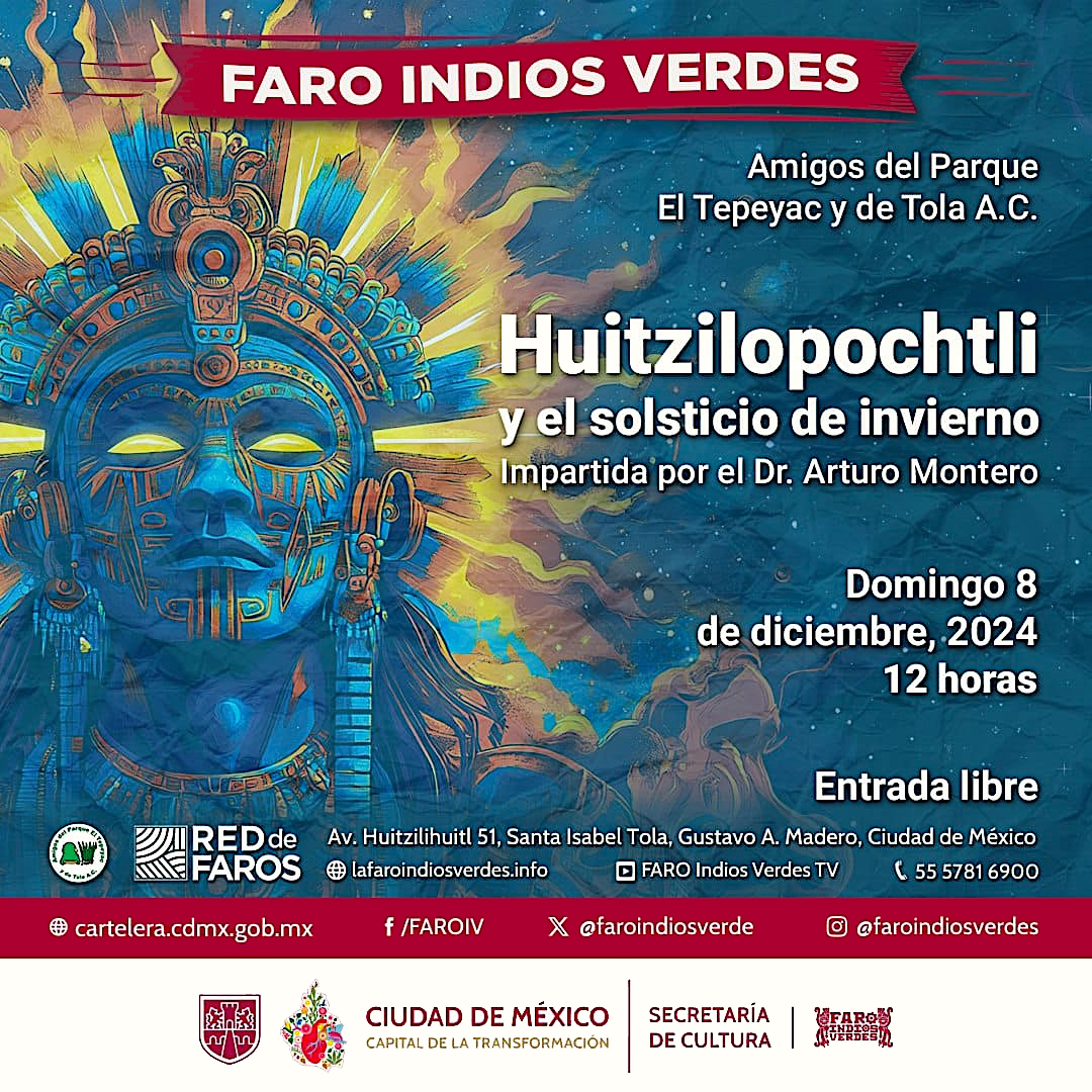 Hitzilopochtli y el solsticio de invierno