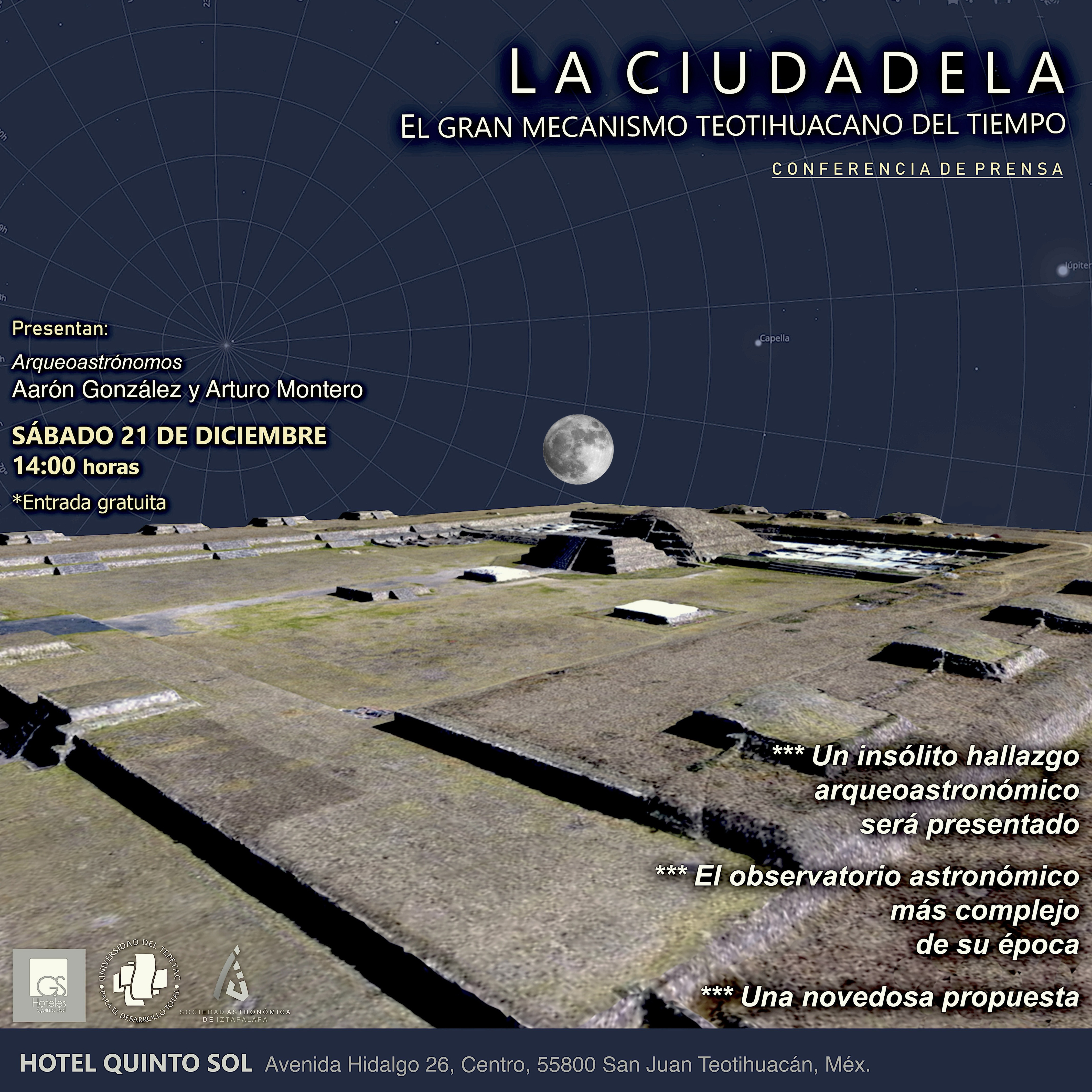 La Ciudadela, el gran mecanismo Teotihuacano del tiempo