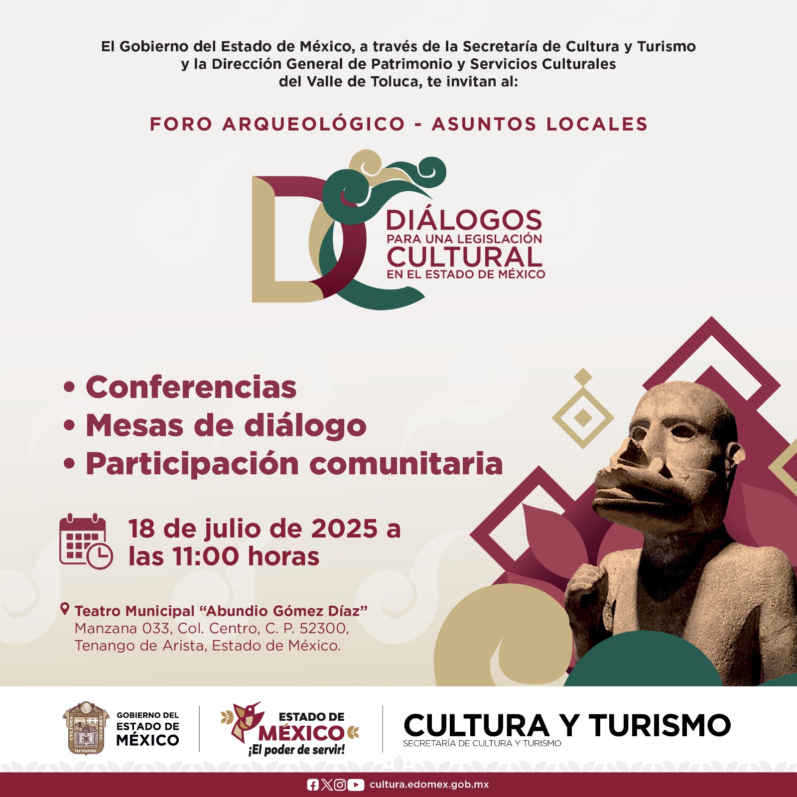 Dialogo para una legislación cultural en el Estado de México