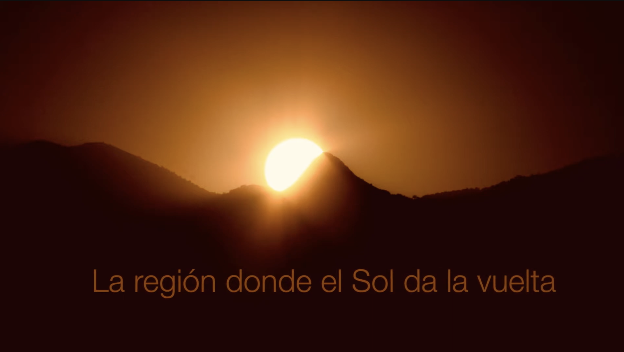 La región donde el Sol da la vuelta